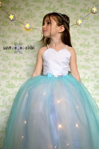 Every little girl would adore to wear to make her feel like a real-life, fairy princess.