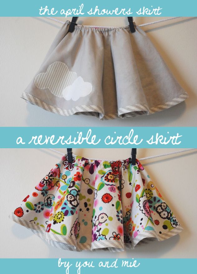 Reversible Circle Skirt