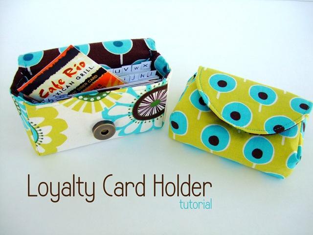 Loyalty Card Holder Pattern