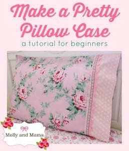 Pretty pillowcases tutorial