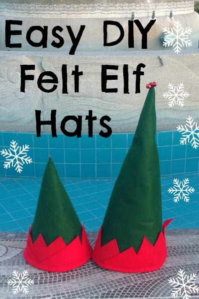 Easy DIY Felt Elf Hat pattern