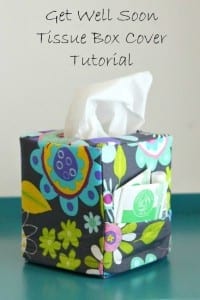 Tissue box cover pattern