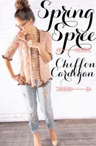 Chiffon cardigan pattern