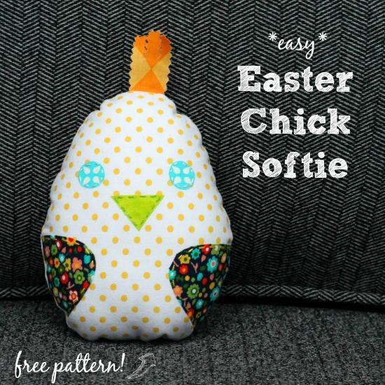 Easter Chick Softie Pattern