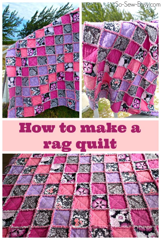 How to make a rag quilt