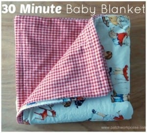 30 Minute Baby Blanket