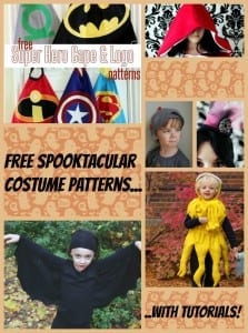 Free patterns for Halloween costumes