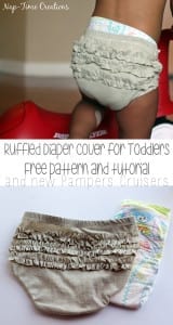 Free toddler diaper cover pattern
