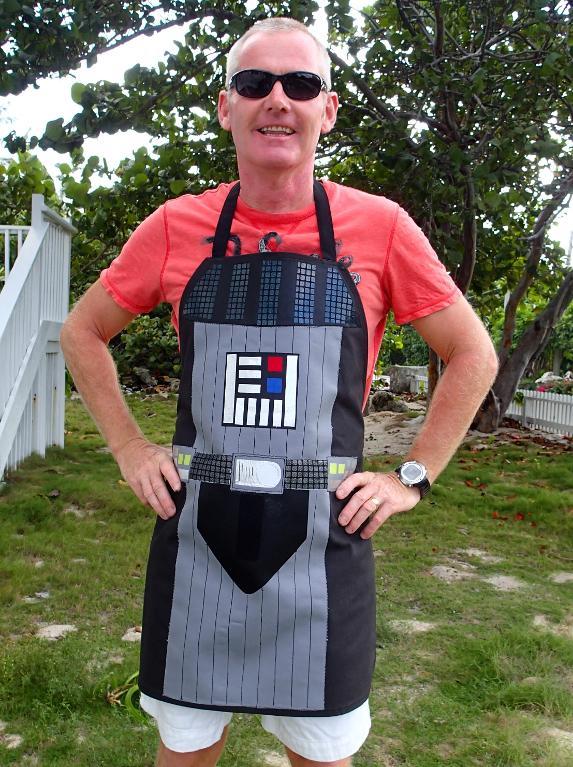 Darth Vader apron pattern