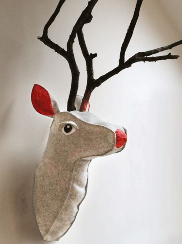 Rudolph sewing pattern