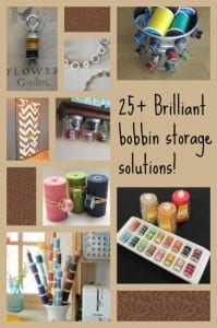 Bobbin storage ideas