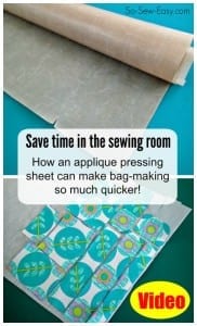 Save time in the sewing room