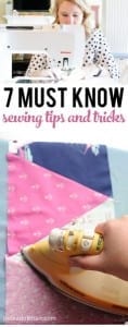 Sewing tips and tricks