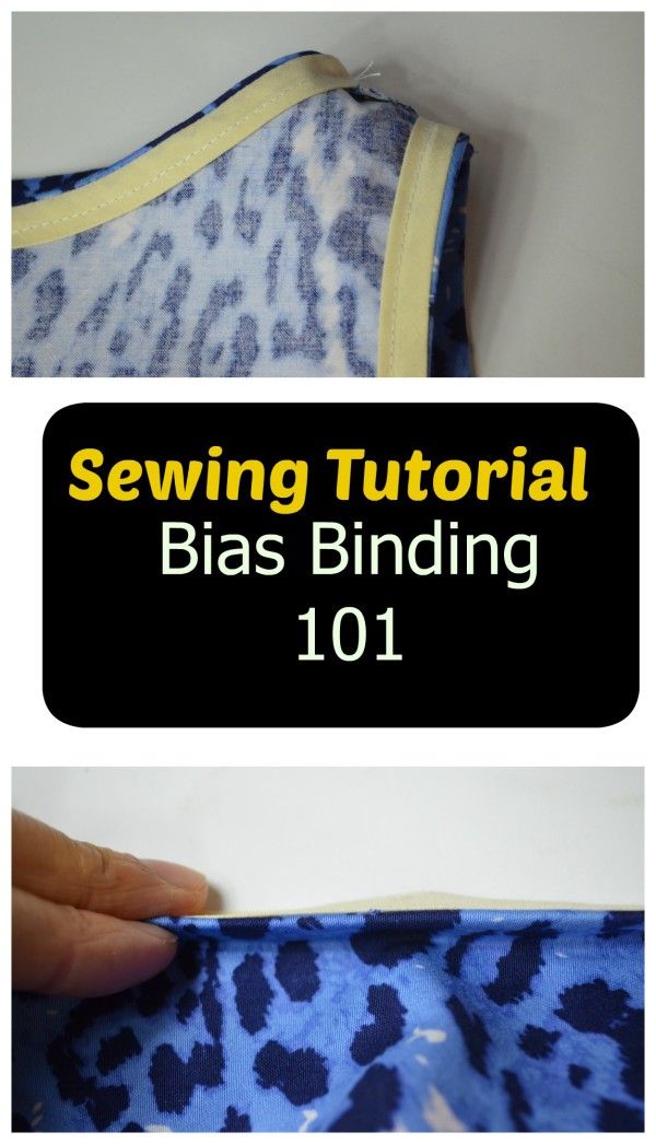 How to sew Bias Binding