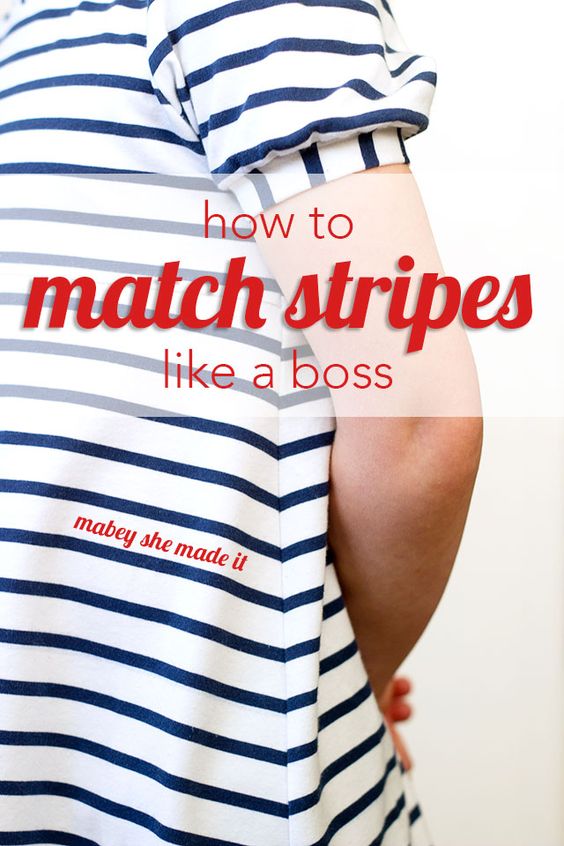 How to match stripes