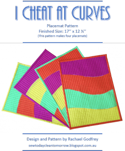 Curvy placemat pattern