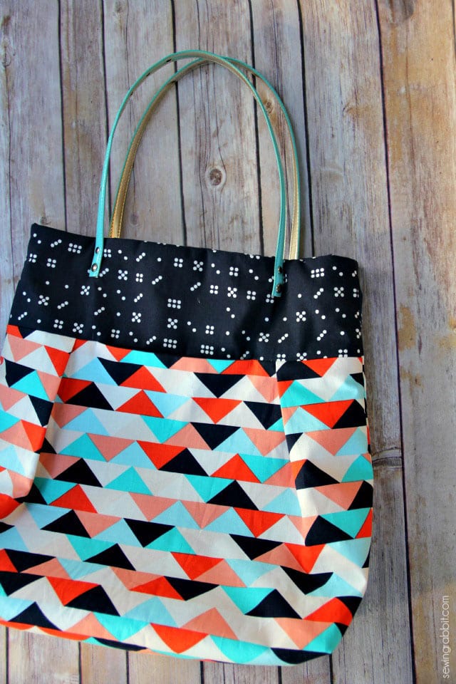 Pleated Tote Tutorial | Sewing 4 Free