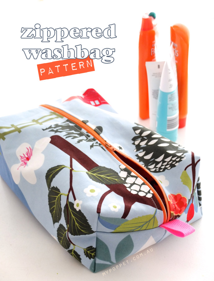 Cosmetic bag pattern