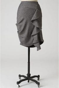 Anthropology inspired skirt