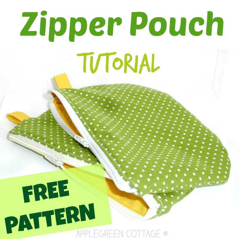 Zipper pouch tutorial