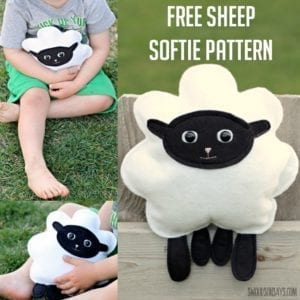 Stuffed Sheep Softie pattern
