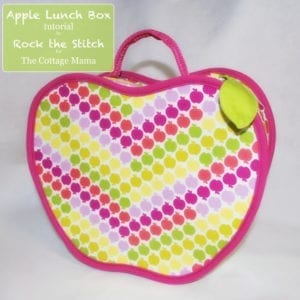 Apple lunch box tutorial