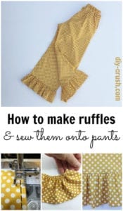 How To Make Ruffles