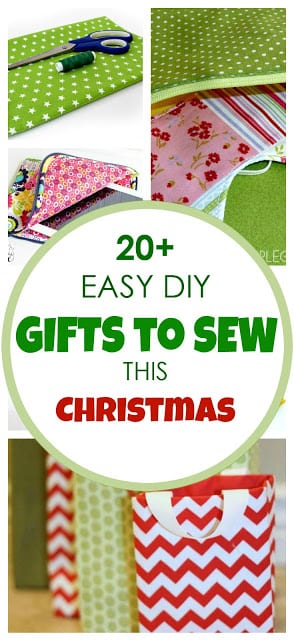 20+ Easy DIY Gifts To Sew This Christmas