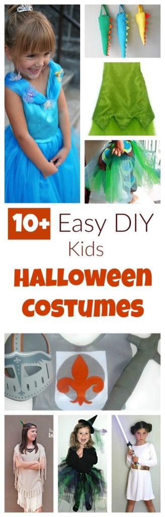 Ten DIY Kids Costumes For Halloween