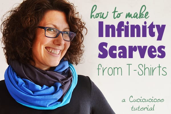 t-shirt infinity scarf