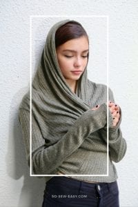 Transformable easy cardigan