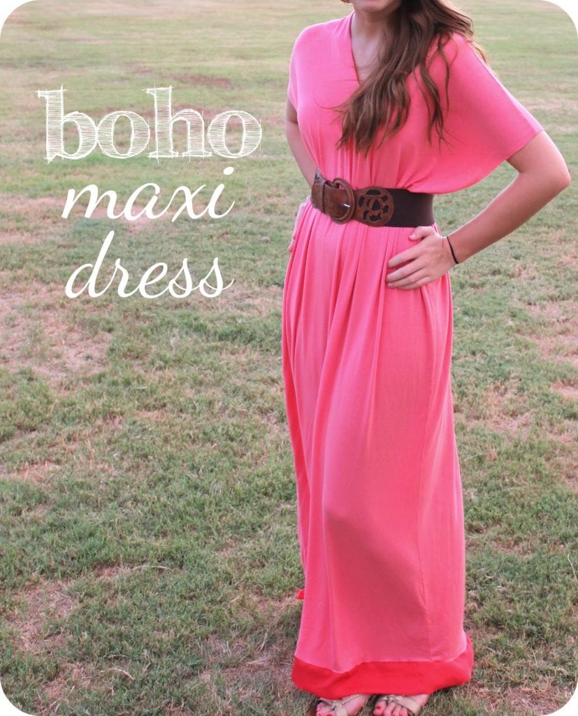 Boho Maxi Dress: A Tutorial