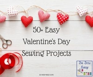 Valentines sewing