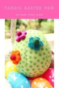 Fabric Easter Egg