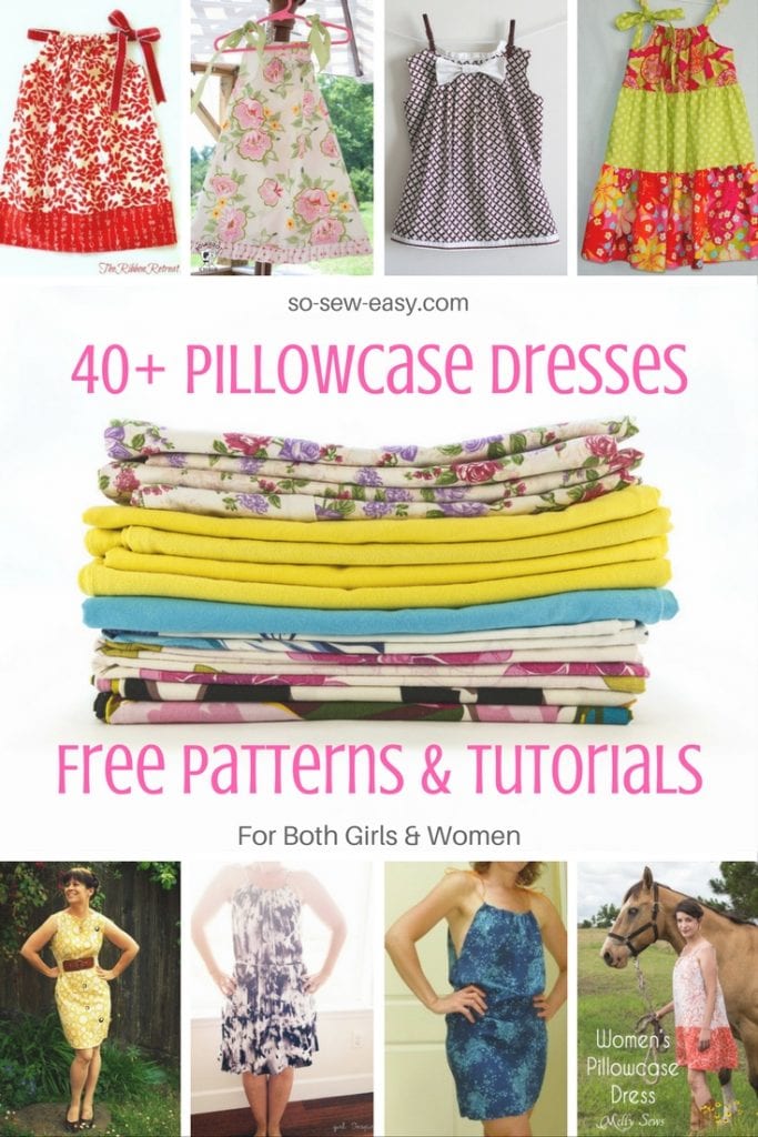 40+ Pillowcase Dresses Free Patterns and Tutorials