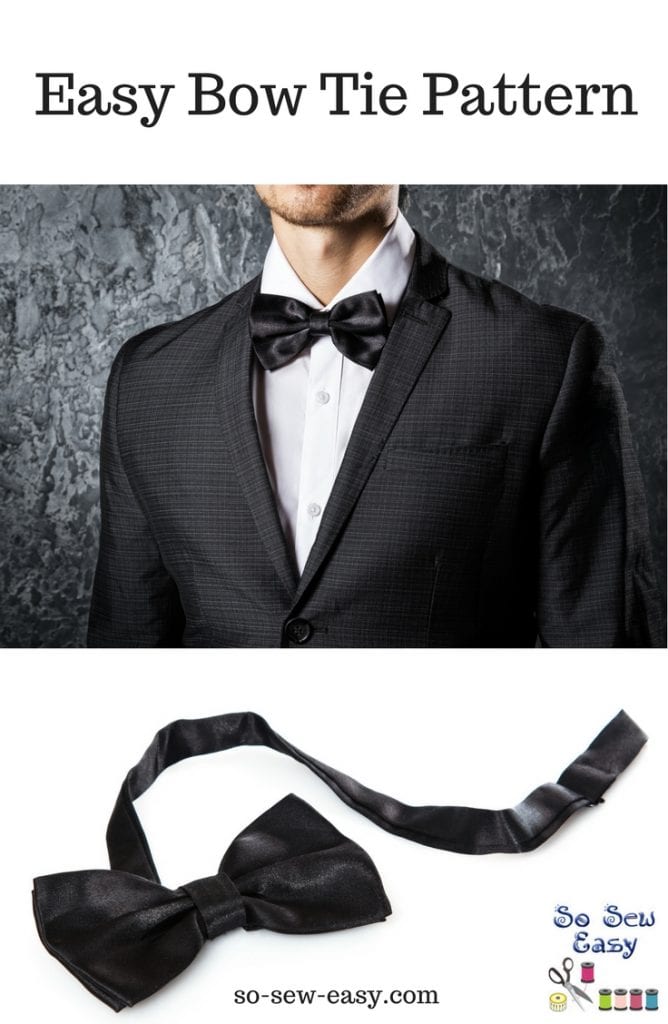 Free Bow Tie Pattern: When You Need the James Bond Look
