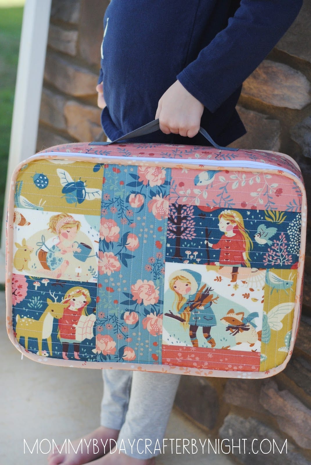 Quilted Suitcase
