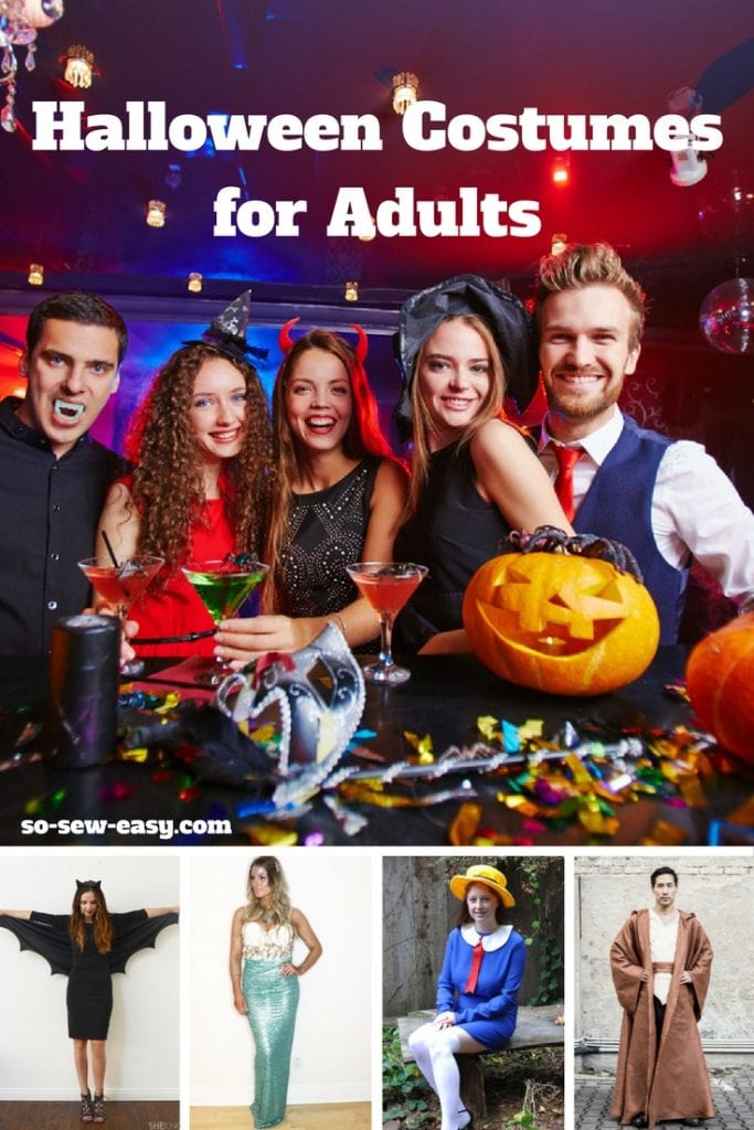Halloween Costumes for Adults: 15 FREE Sewing Patterns