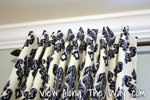 Sew Lined Back Tab Curtains Sewing, How To Make Back Tab Curtains