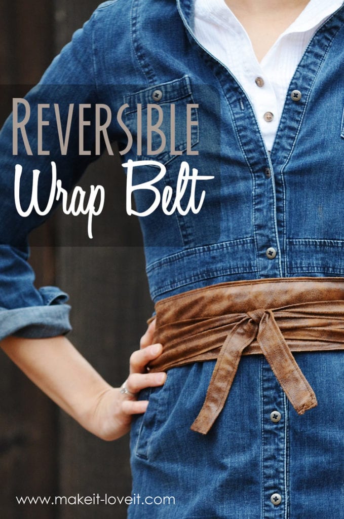 Reversible Wrap Belt FREE Tutorial