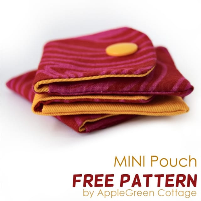Mini Pouch Free Pattern