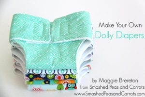 Dolly Diaper Sewing Tutorial