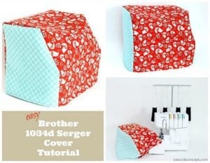 Brother 1034d Serger Cover