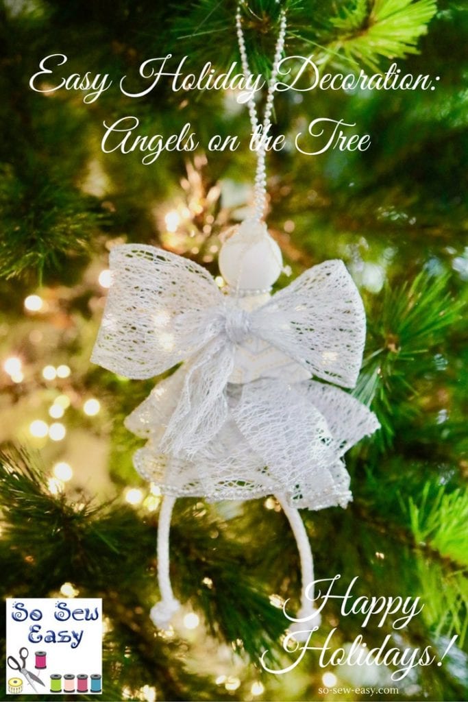 Angels On The Tree, Easy Christmas Decoration