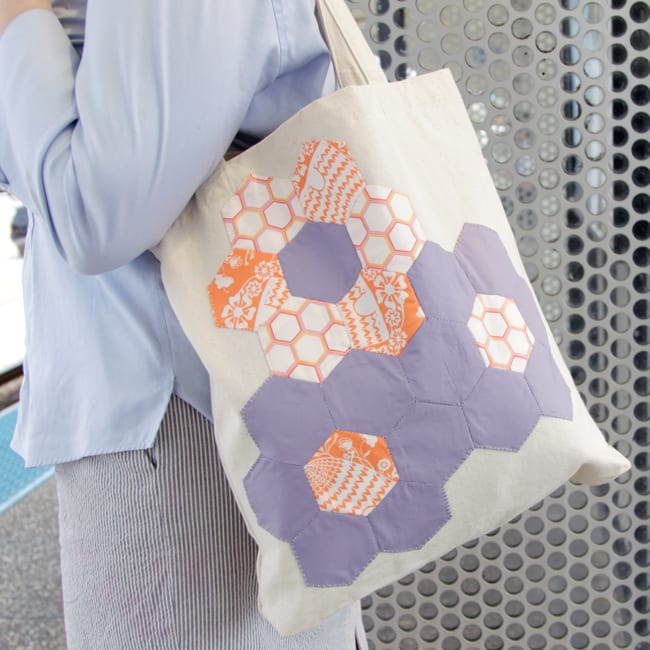 Quilted Flower Tote