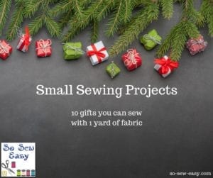 Small Sewing Projects