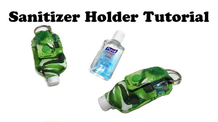 Hand Sanitizer Holder FREE Pattern