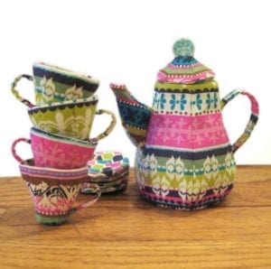 Tea Set free sewing pattern
