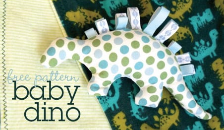 Baby Dino FREE Sewing Pattern