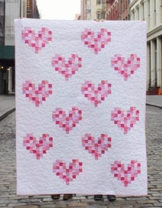 Heart to Heart Quilt Free Pattern